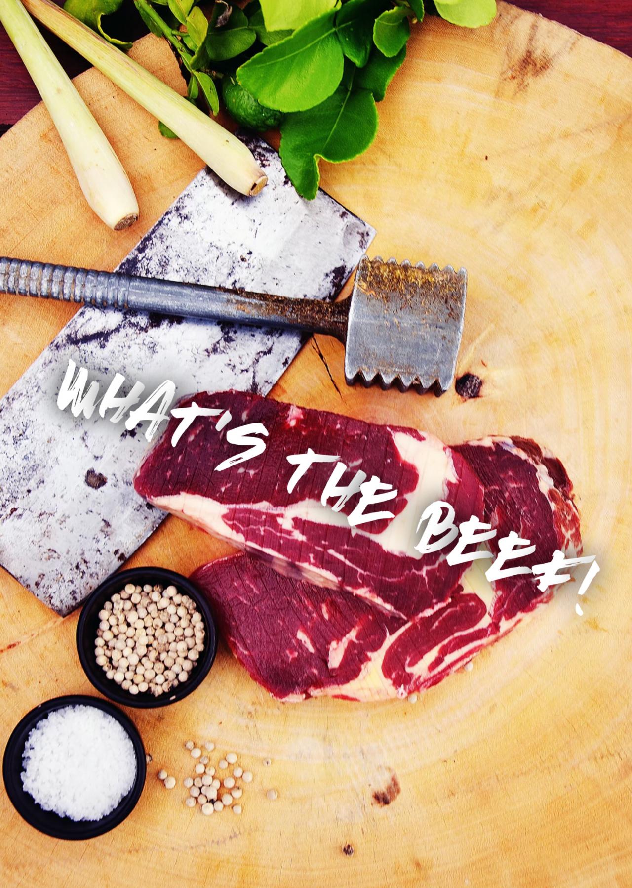 Profile อาหารฝรั่ง What’s the Beef